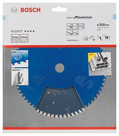 Bosch  Alüminyum Testere Bıçağı 210*30 mm 72 Diş Expert 2608644105